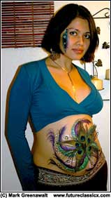 Pregnant Belly Painting